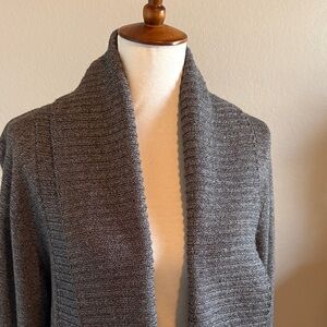 INC International Concepts Charcoal Cardigan